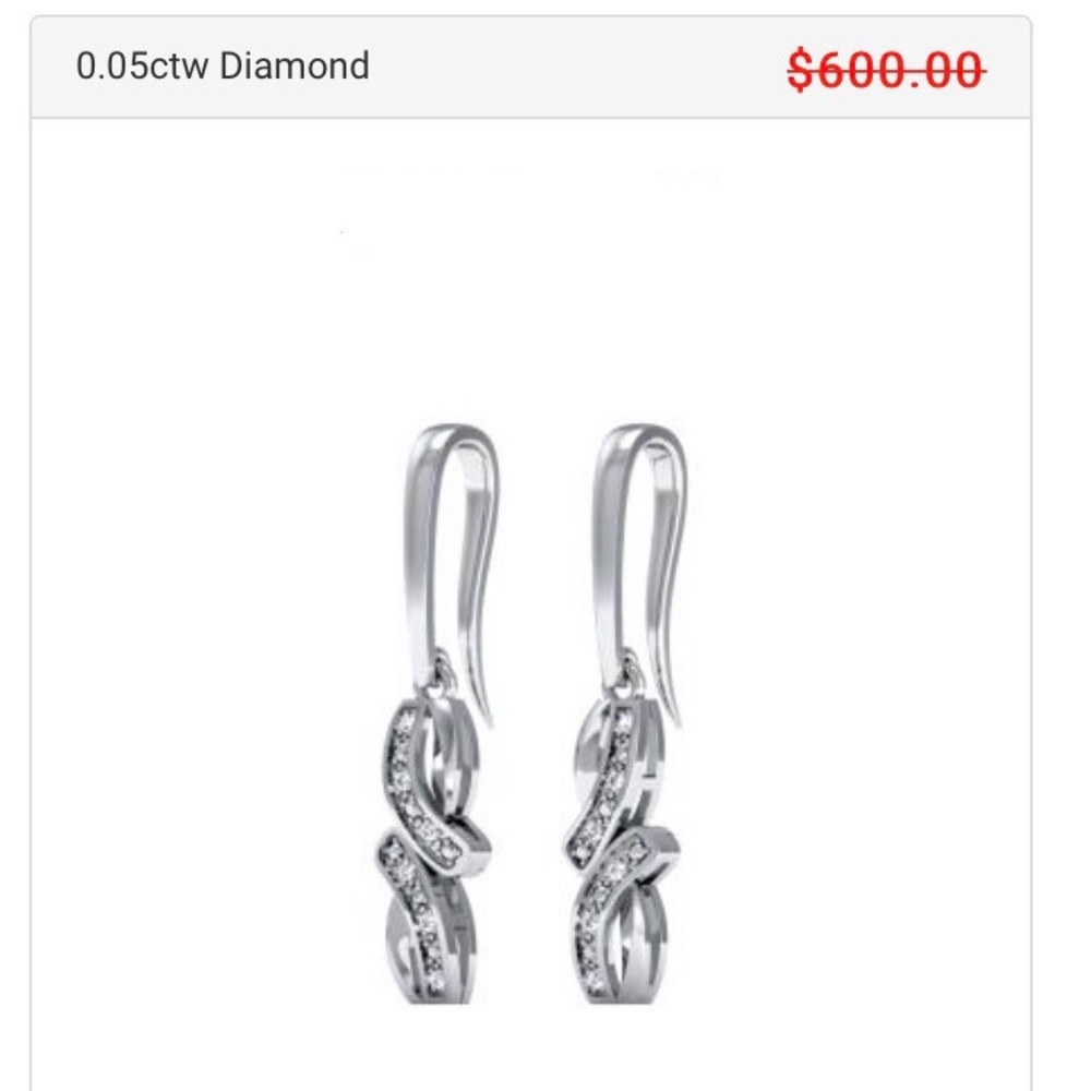 Diamond earrings